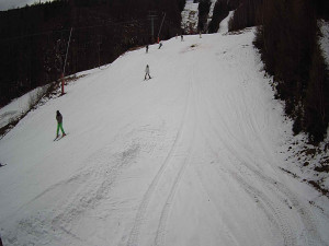 Ski areál SEVERKA v Dolní Lomné - Sjezdovka SEVERKA - 25.2.2026 v 11:30