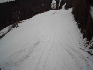 Ski areál SEVERKA v Dolní Lomné - Sjezdovka SEVERKA - 25.2.2026 v 12:15