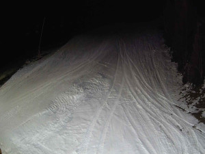 Ski areál SEVERKA v Dolní Lomné - Sjezdovka SEVERKA - 25.2.2026 v 19:55