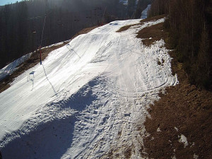 Ski areál SEVERKA v Dolní Lomné - Sjezdovka SEVERKA - 5.3.2026 v 09:10