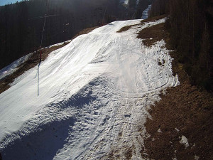 Ski areál SEVERKA v Dolní Lomné - Sjezdovka SEVERKA - 5.3.2026 v 09:35