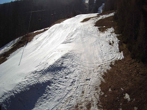 Ski areál SEVERKA v Dolní Lomné - Sjezdovka SEVERKA - 5.3.2026 v 09:55