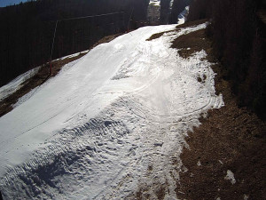 Ski areál SEVERKA v Dolní Lomné - Sjezdovka SEVERKA - 5.3.2026 v 10:55