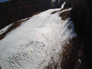 Ski areál SEVERKA v Dolní Lomné - Sjezdovka SEVERKA - 5.3.2026 v 12:55