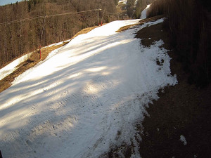 Ski areál SEVERKA v Dolní Lomné - Sjezdovka SEVERKA - 5.3.2026 v 13:55