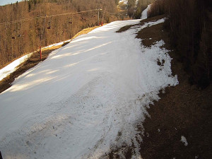 Ski areál SEVERKA v Dolní Lomné - Sjezdovka SEVERKA - 5.3.2026 v 14:20