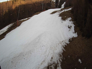 Ski areál SEVERKA v Dolní Lomné - Sjezdovka SEVERKA - 5.3.2026 v 15:55