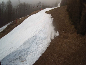 Ski areál SEVERKA v Dolní Lomné - Sjezdovka SEVERKA - 16.3.2026 v 06:55