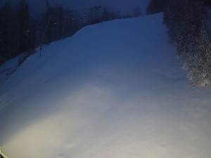 Ski areál SEVERKA v Dolní Lomné - Sjezdovka SEVERKA - 28.3.2026 v 05:10