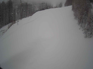 Ski areál SEVERKA v Dolní Lomné - Sjezdovka SEVERKA - 28.3.2026 v 06:55