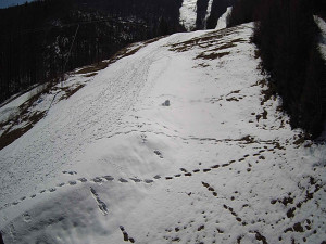 Ski areál SEVERKA v Dolní Lomné - Sjezdovka SEVERKA - 3.4.2026 v 12:20