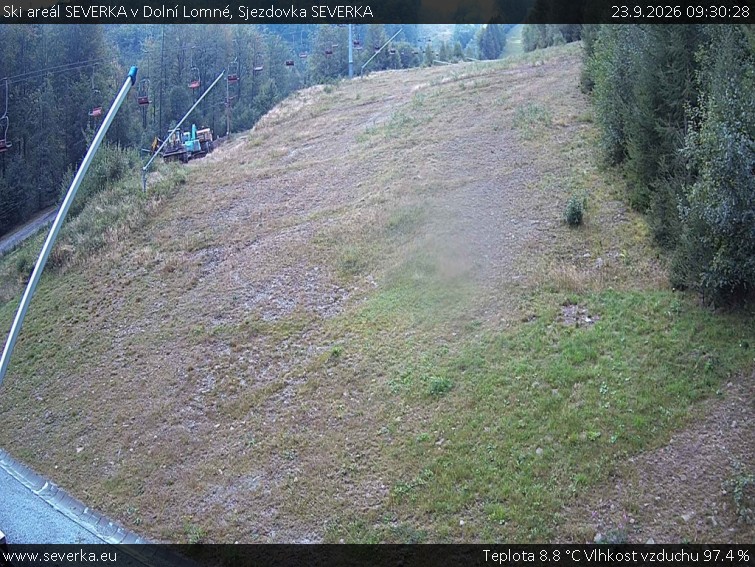 Ski areál SEVERKA v Dolní Lomné - Sjezdovka SEVERKA - 23.9.2026 v 09:30