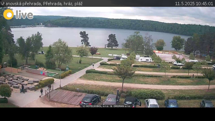 Vranovská přehrada - Přehrada, hráz, pláž - 11.5.2025 v 10:45 Vranovská přehrada - Přehrada, hráz, pláž - 11.5.2025 v 10:45