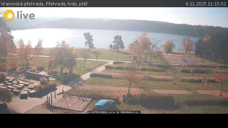Vranovská přehrada - Přehrada, hráz, pláž - 6.11.2025 v 11:15