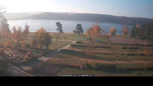 Vranovská přehrada - Přehrada, hráz, pláž - 8.11.2025 v 08:45