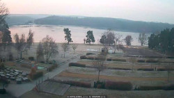 Přehrada, hráz, pláž