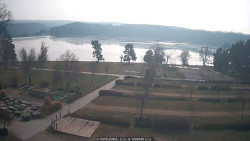 Přehrada, hráz, pláž