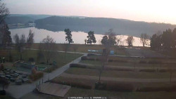 Přehrada, hráz, pláž