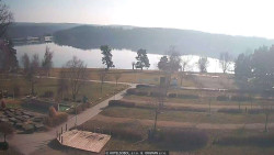 Přehrada, hráz, pláž