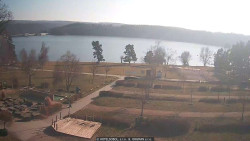 Přehrada, hráz, pláž