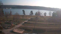 Přehrada, hráz, pláž