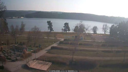 Přehrada, hráz, pláž