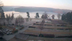 Přehrada, hráz, pláž