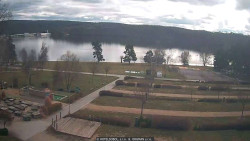 Přehrada, hráz, pláž