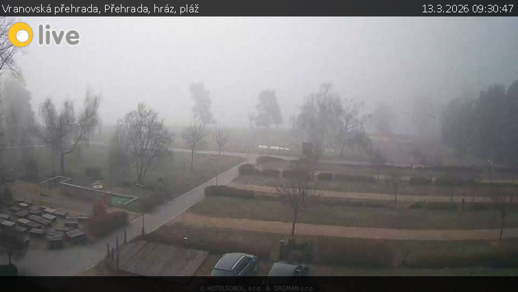 Vranovská přehrada - Přehrada, hráz, pláž - 13.3.2026 v 09:30