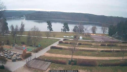 Přehrada, hráz, pláž