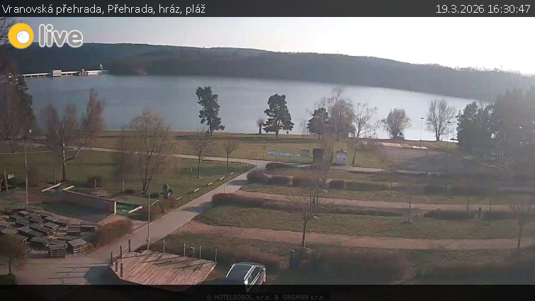 Vranovská přehrada - Přehrada, hráz, pláž - 19.3.2026 v 16:30