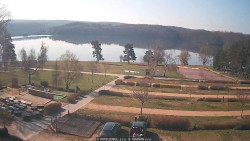 Přehrada, hráz, pláž