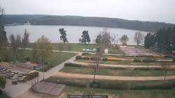 Přehrada, hráz, pláž