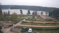 Přehrada, hráz, pláž