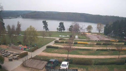 Přehrada, hráz, pláž