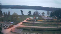 Přehrada, hráz, pláž