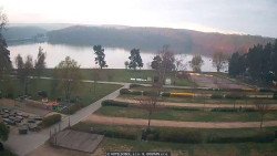 Přehrada, hráz, pláž