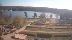 Přehrada, hráz, pláž