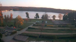 Přehrada, hráz, pláž