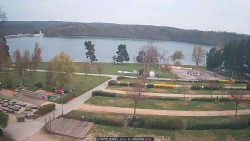 Přehrada, hráz, pláž