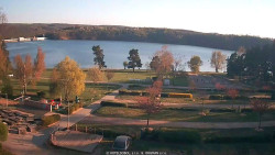 Přehrada, hráz, pláž