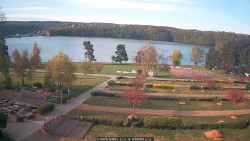 Přehrada, hráz, pláž