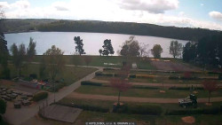 Přehrada, hráz, pláž