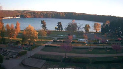 Přehrada, hráz, pláž