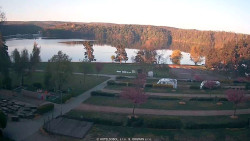 Přehrada, hráz, pláž