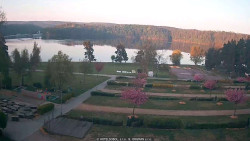 Přehrada, hráz, pláž