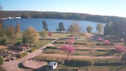 Přehrada, hráz, pláž