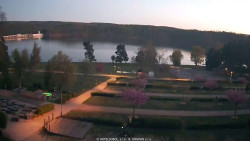 Přehrada, hráz, pláž