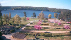 Přehrada, hráz, pláž