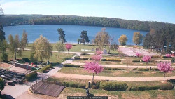 Přehrada, hráz, pláž